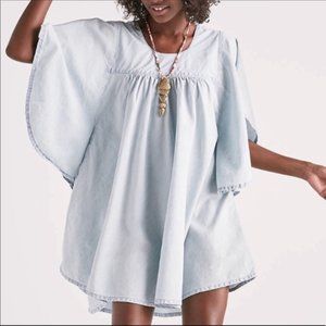 Lucky Brand Denim Mini Dress XS [NEVER WORN]